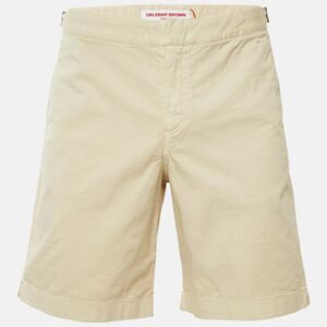 Orlebar Brown Beige Cotton Dane Shorts L/waist 36"